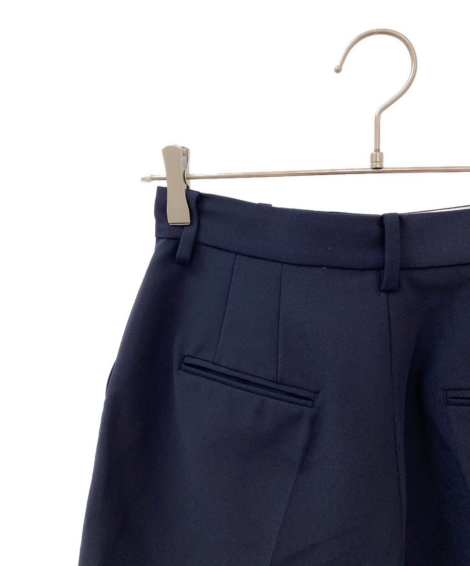 Ameri DIMENSIONAL SHORT PANTS ネイビーXS 中古・古着通販】AMERI (アメリ) DIMENSIONAL SHORT PANTS ネイビー