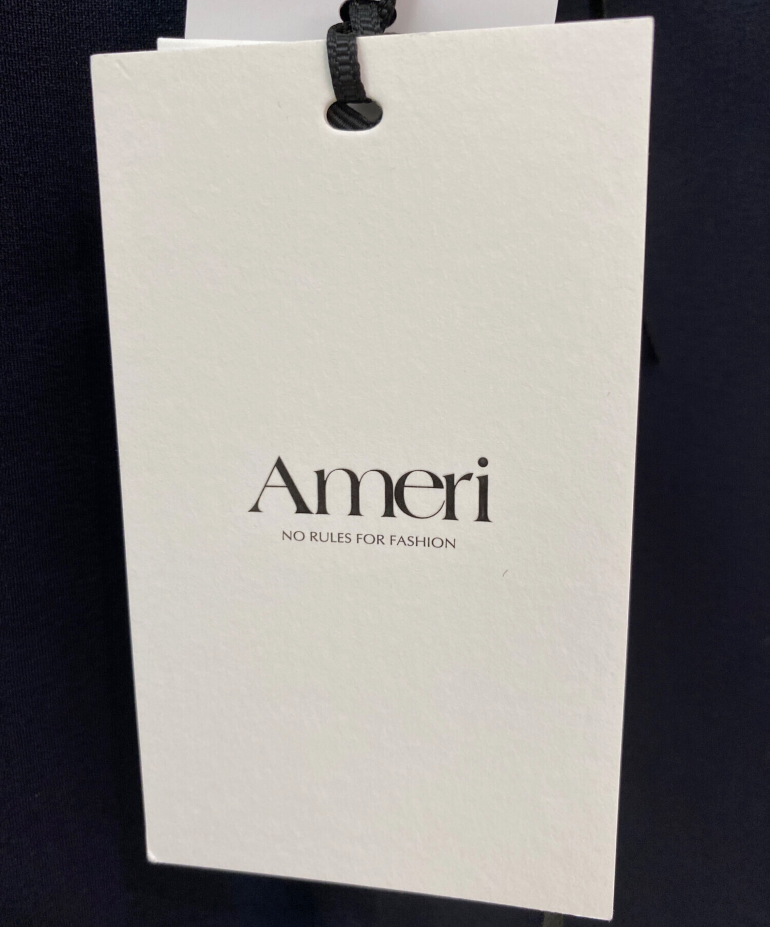 中古・古着通販】AMERI (アメリ) DIMENSIONAL SHORT PANTS ネイビー