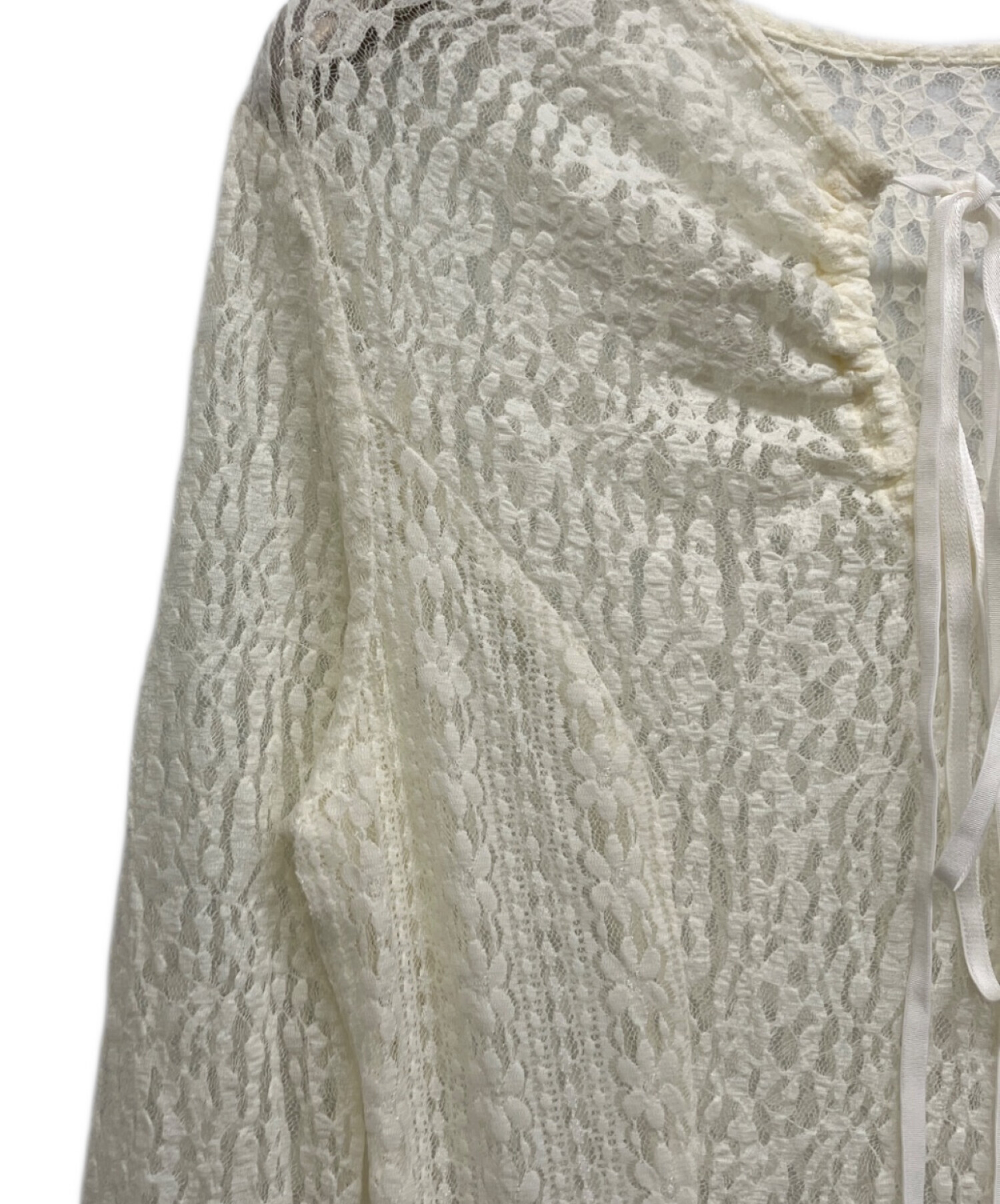 中古・古着通販】JOSE MOON (ジョゼムーン) BELLSLEEVE LACE DRESS 