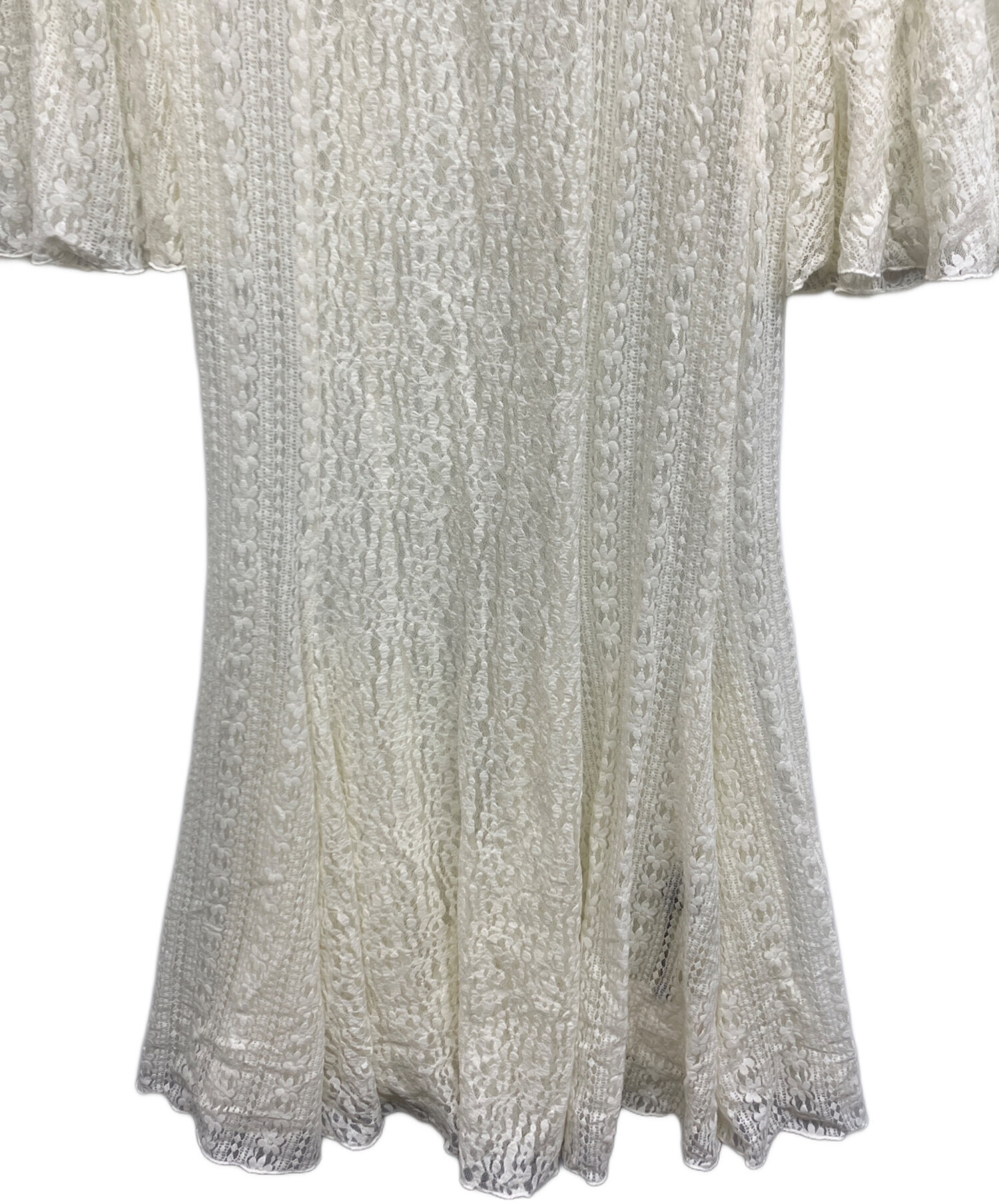 中古・古着通販】JOSE MOON (ジョゼムーン) BELLSLEEVE LACE DRESS