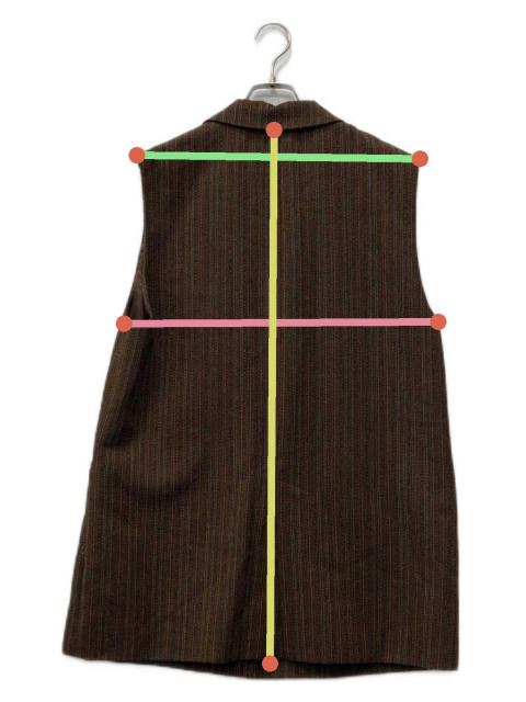 タグ付き！AMERI UND MANY MOTIF BUTTON VEST Ameri（アメリ）の「UND MANY MOTIF BUTTON VEST（ベスト）」 - WEAR