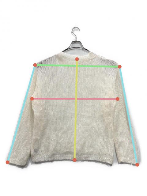 中古・古着通販】CASA FLINE (カーサフライン) 透かし編みスパンコール