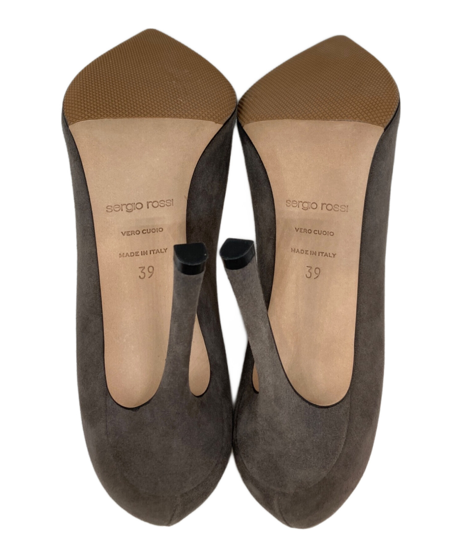 中古・古着通販】sergio rossi (セルジオロッシ) ヒールパンプス