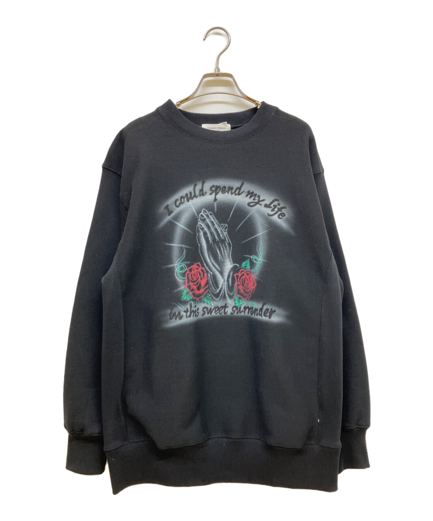中古・古着通販】TENDER PERSON (テンダ―パーソン) プリントスウェット 