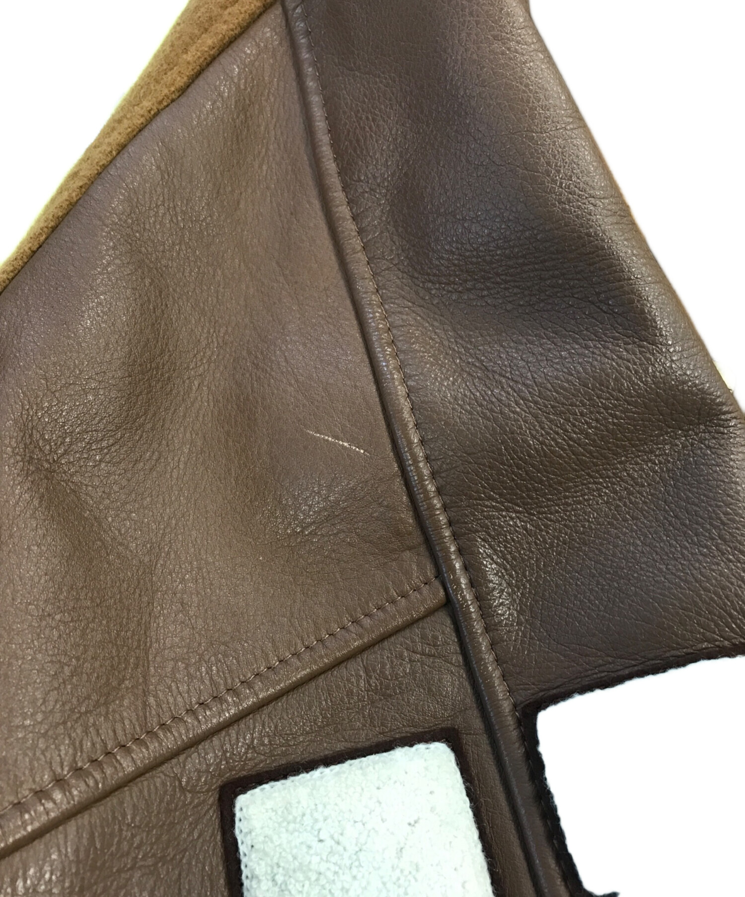 中古・古着通販】KARL HELMUT (カールヘルム) レザースリーブ