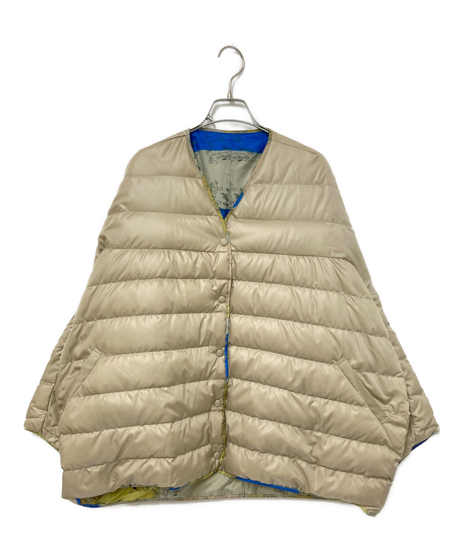 【美品】 マニプリmanipuri リバーシブルダウンジャケット セール】【MANIPURI/マニプリ】 リバーシブル変形ダウンジャケット