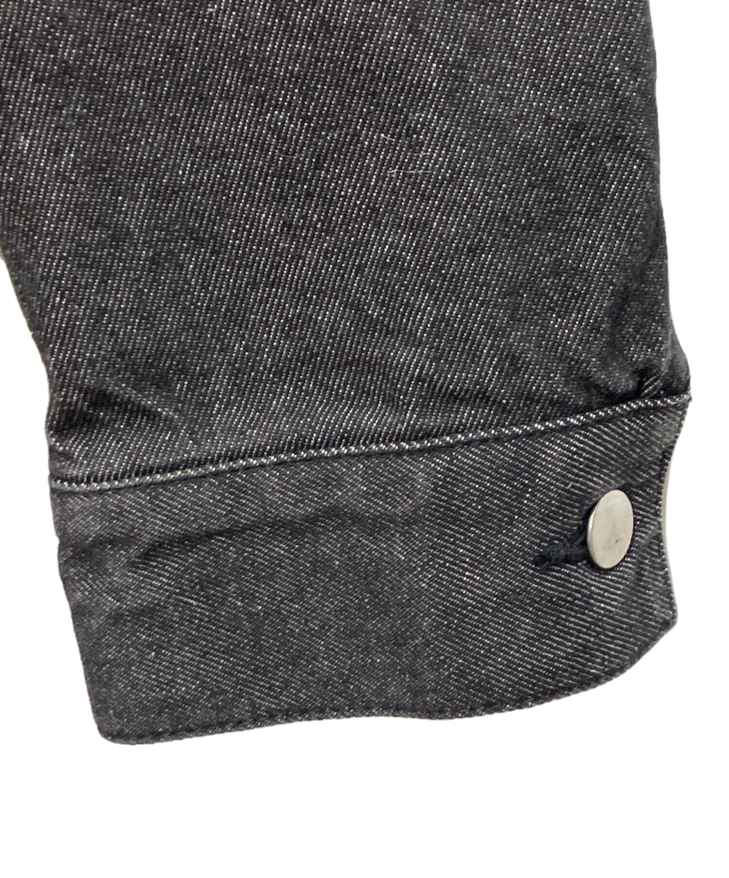 中古・古着通販】kudos (クードス) ZIP-OPEN SLIT DENIM JACKET(ジップ 