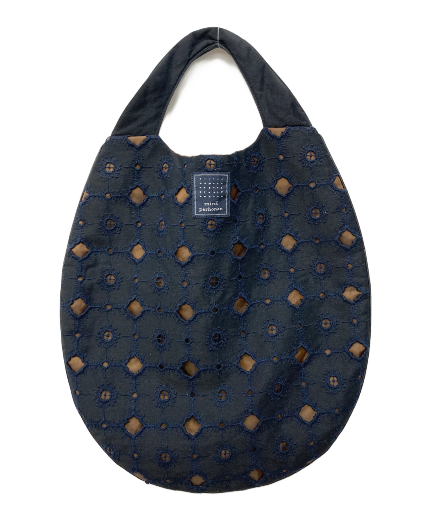 ミナペルホネンエッグバック 中古・古着通販】mina perhonen (ミナ ペルホネン) anemone “エッグ