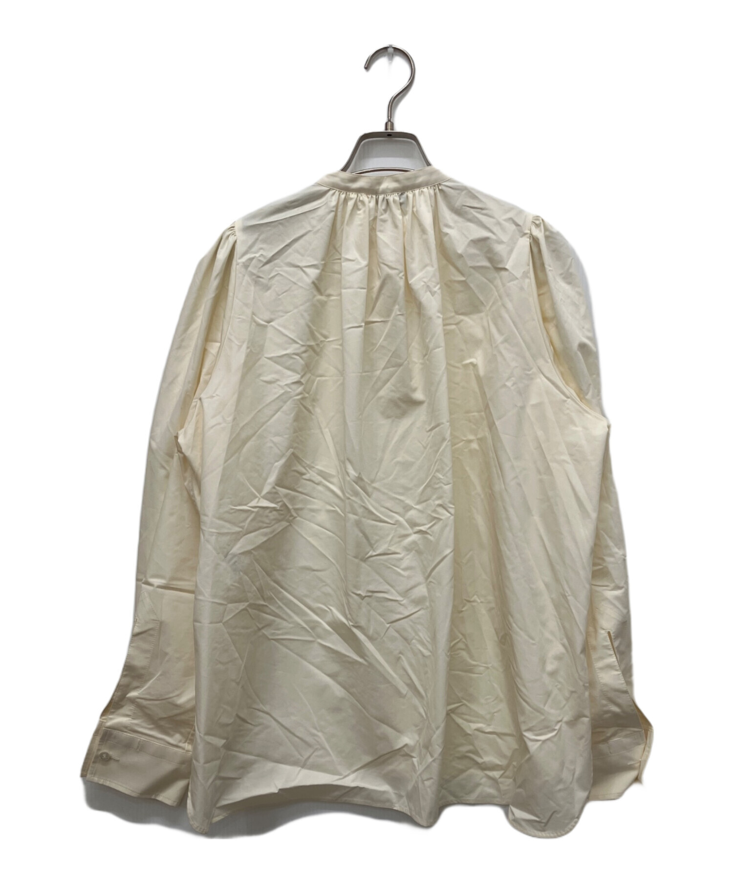 中古・古着通販】HYKE (ハイク) T/C BALLOON SLEEVE BLOUSE イエロー 