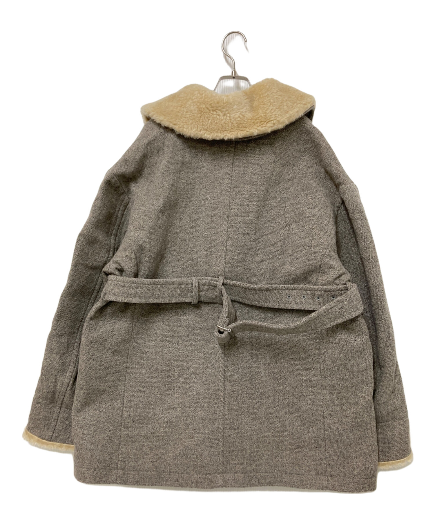 中古・古着通販】CLANE (クラネ) BOA COLLAR MILITARY COAT（ボア