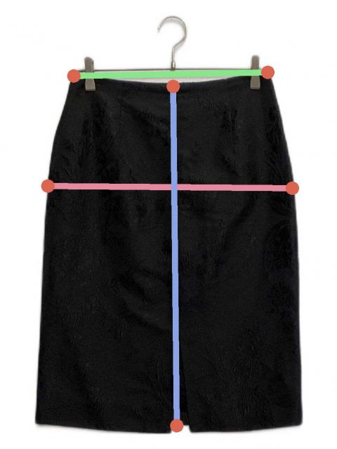 【未使用】DRIES VAN NOTEN タイトスカート Extra Small 中古・古着通販】DRIES VAN NOTEN (ドリスヴァンノッテン) ジャガード