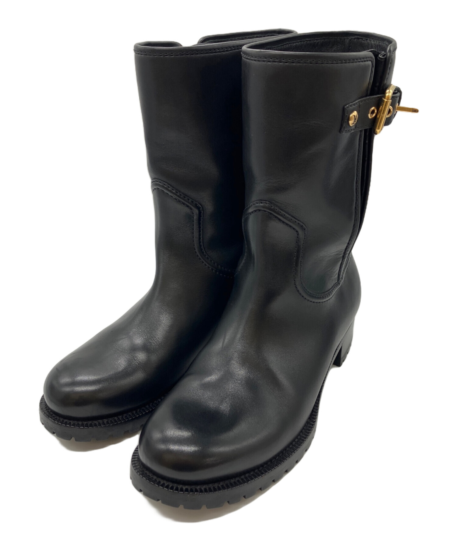 中古・古着通販】LOUIS VUITTON (ルイ ヴィトン) サイドベルトブーツ