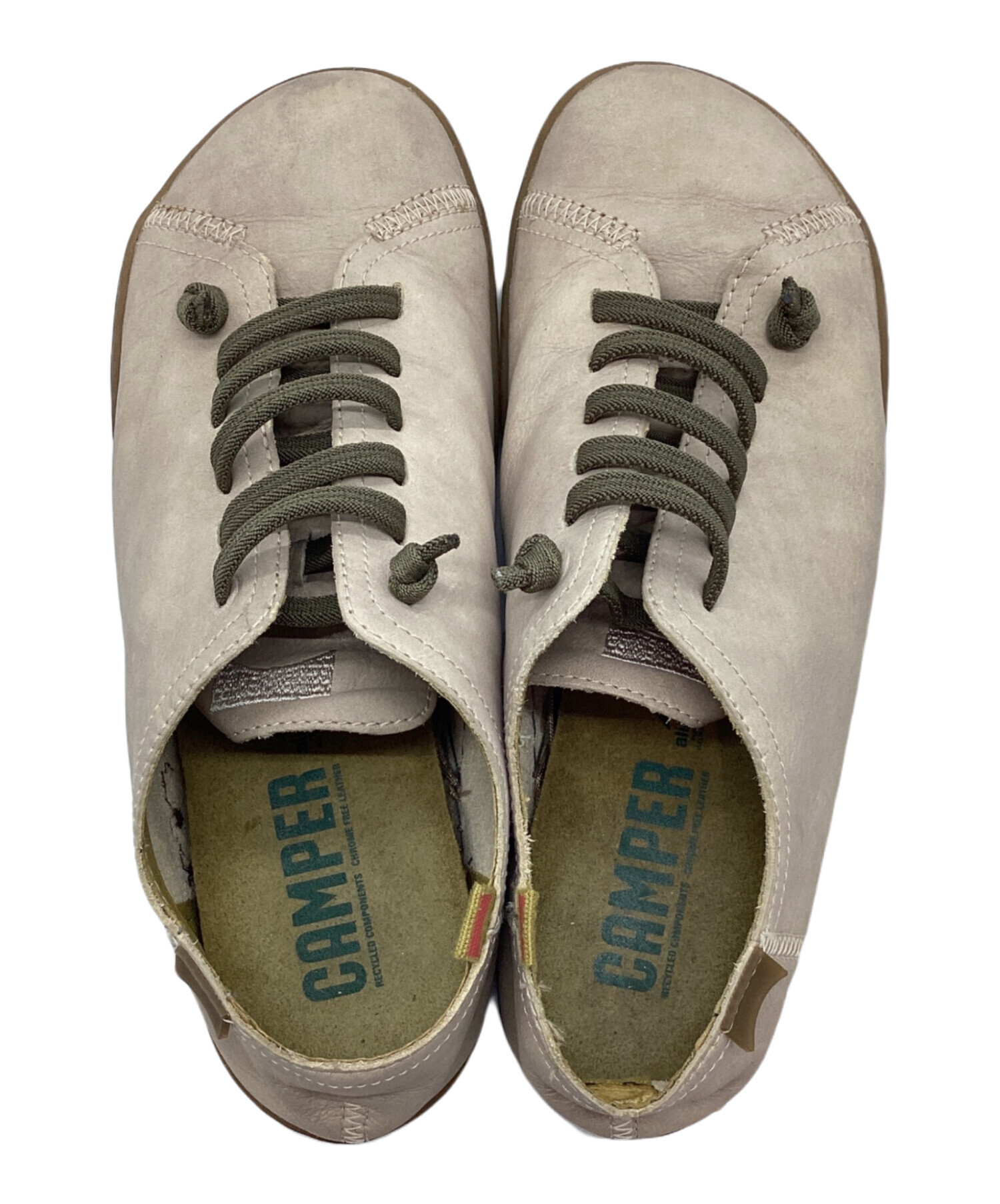 中古・古着通販】CAMPER (カンペール) スニーカー ベージュ サイズ:40 
