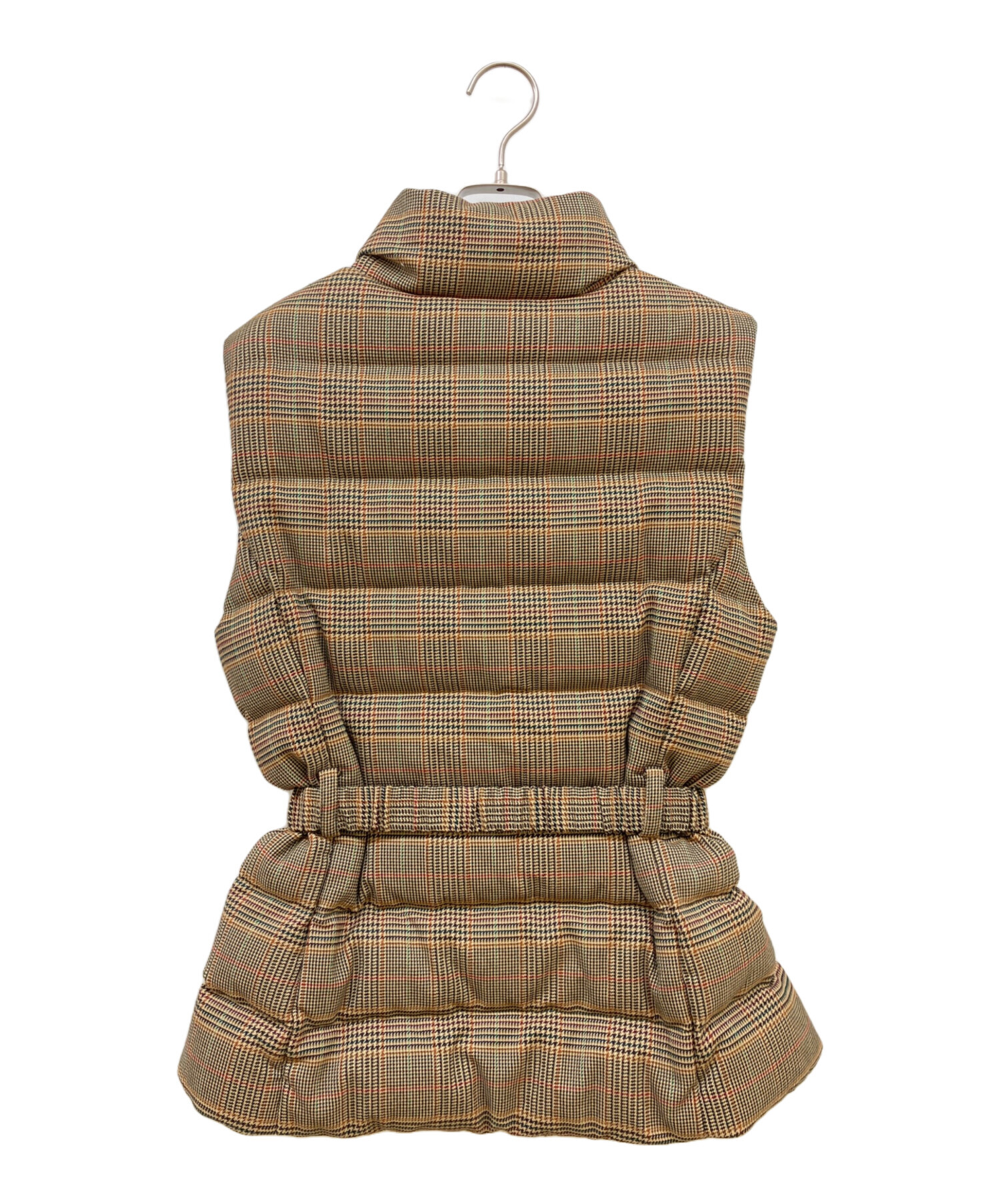 【美品】Ralph Lauren ベルト付きダウンベスト ブラウン 中古・古着通販】LAUREN RALPH LAUREN (ローレンラルフローレン