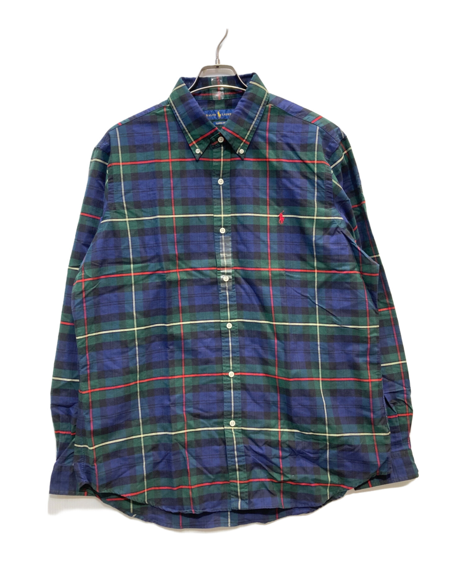 中古・古着通販】RALPH LAUREN (ラルフローレン) チェックシャツ