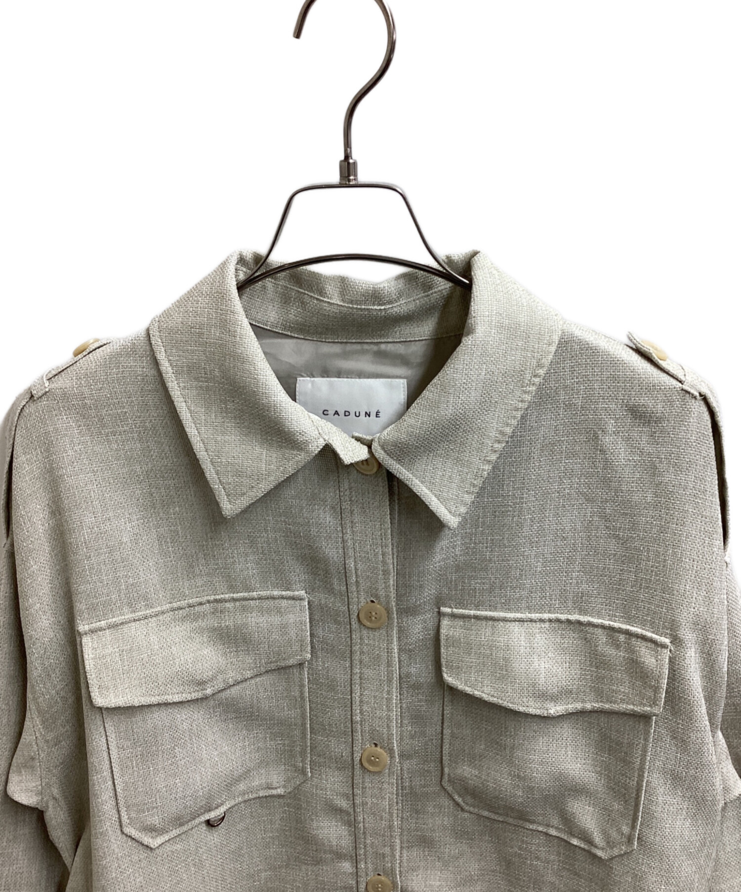 中古・古着通販CADUNE (カデュネ) CPOジャケット ベージュ サイズ:38