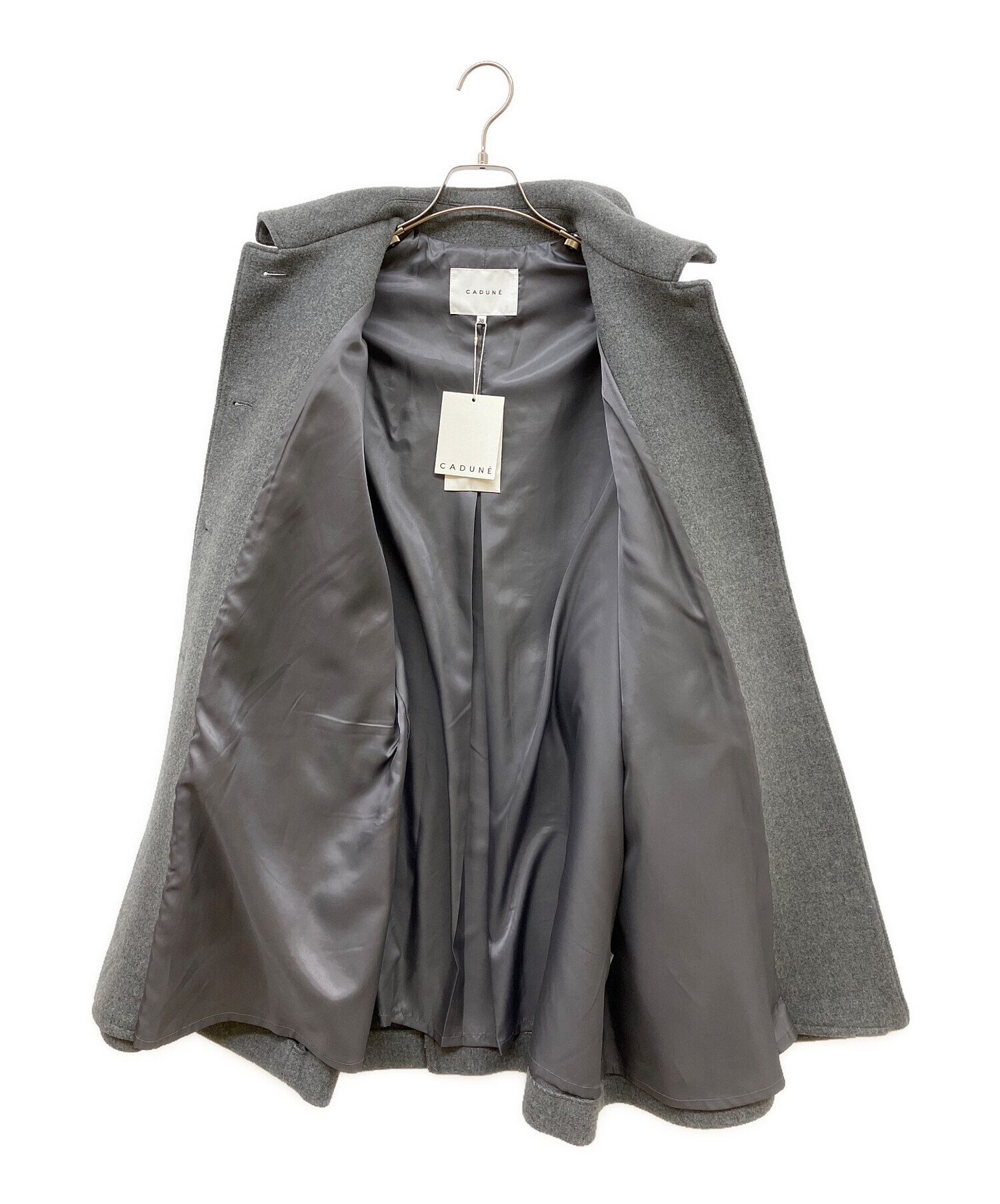 中古・古着通販】CADUNE (カデュネ) ステンカラーメルトンコート