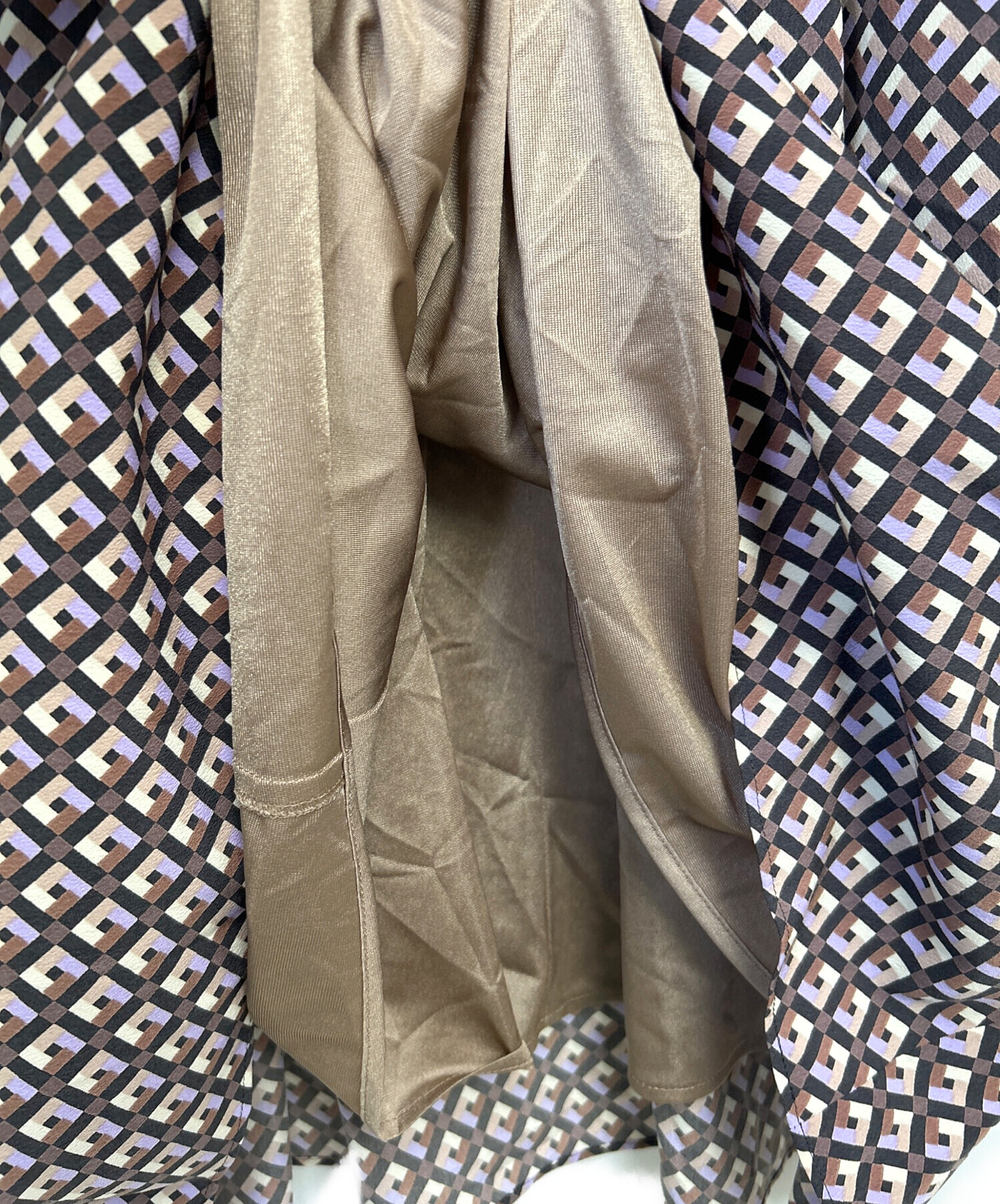 中古・古着通販】UNTITLED (アンタイトル) ビンテージ風ジオメ柄