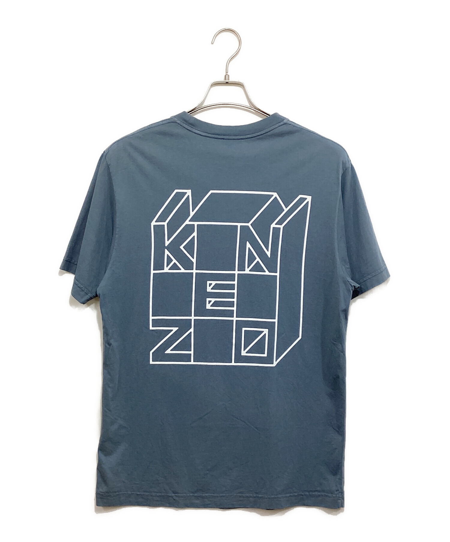 【再購入用ページです】 中古・古着通販】KENZO (ケンゾー) Kube classic T-shirt ブルー