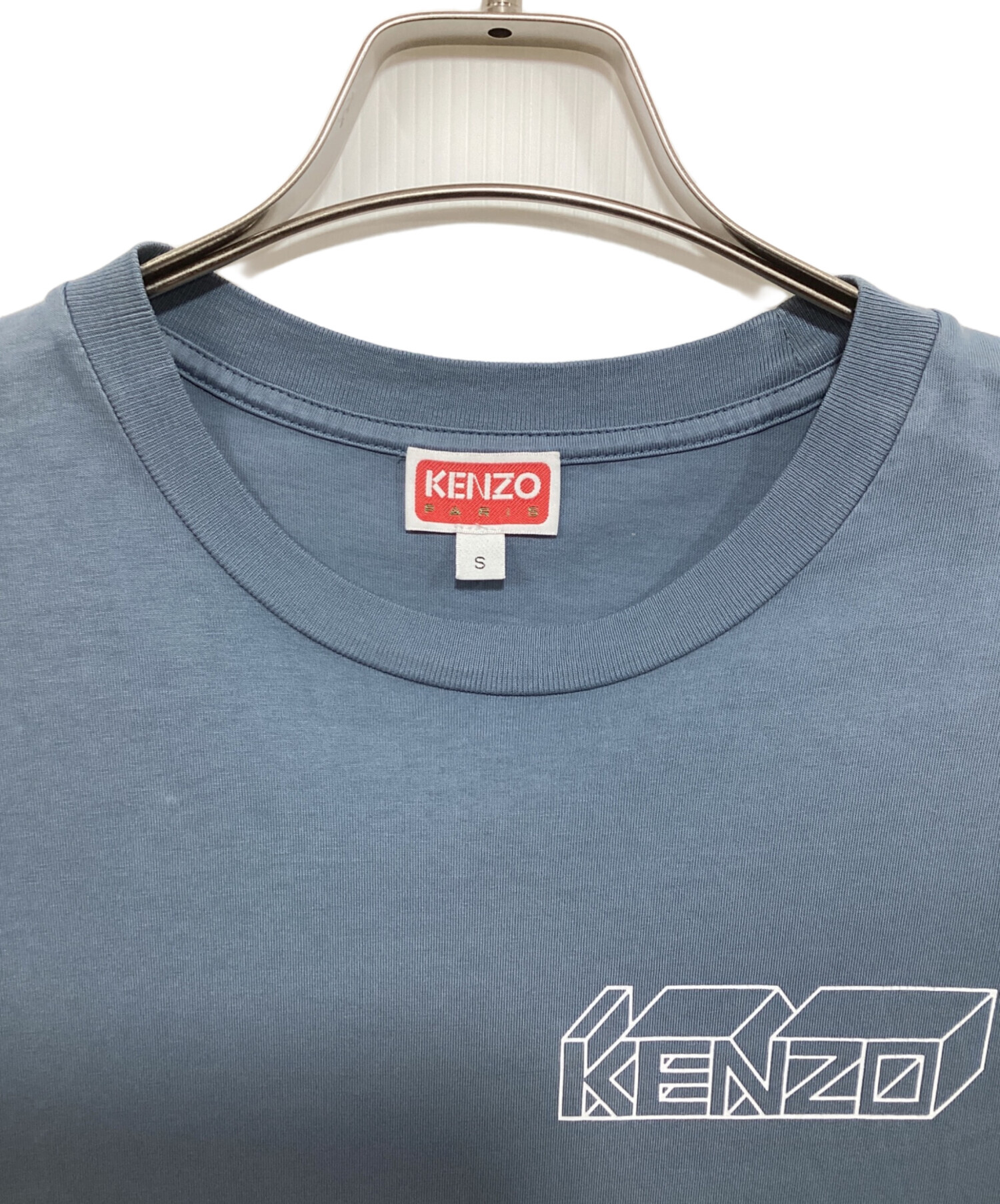 中古・古着通販】KENZO (ケンゾー) Kube classic T-shirt ブルー