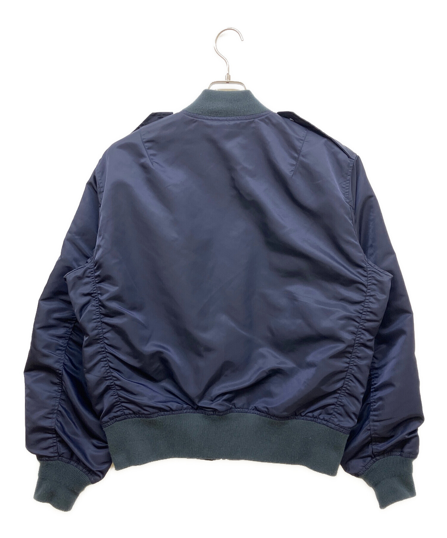 WAIPER L-2A フライトジャケット ネイビー 中古・古着通販】waiper (ワイパー) L-2A フライトジャケット ネイビー