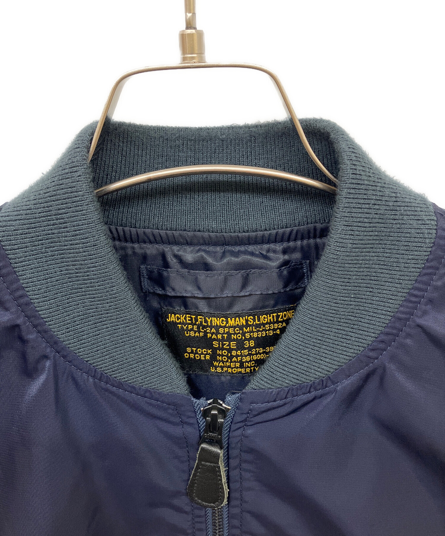 中古・古着通販】waiper (ワイパー) L-2A フライトジャケット ネイビー