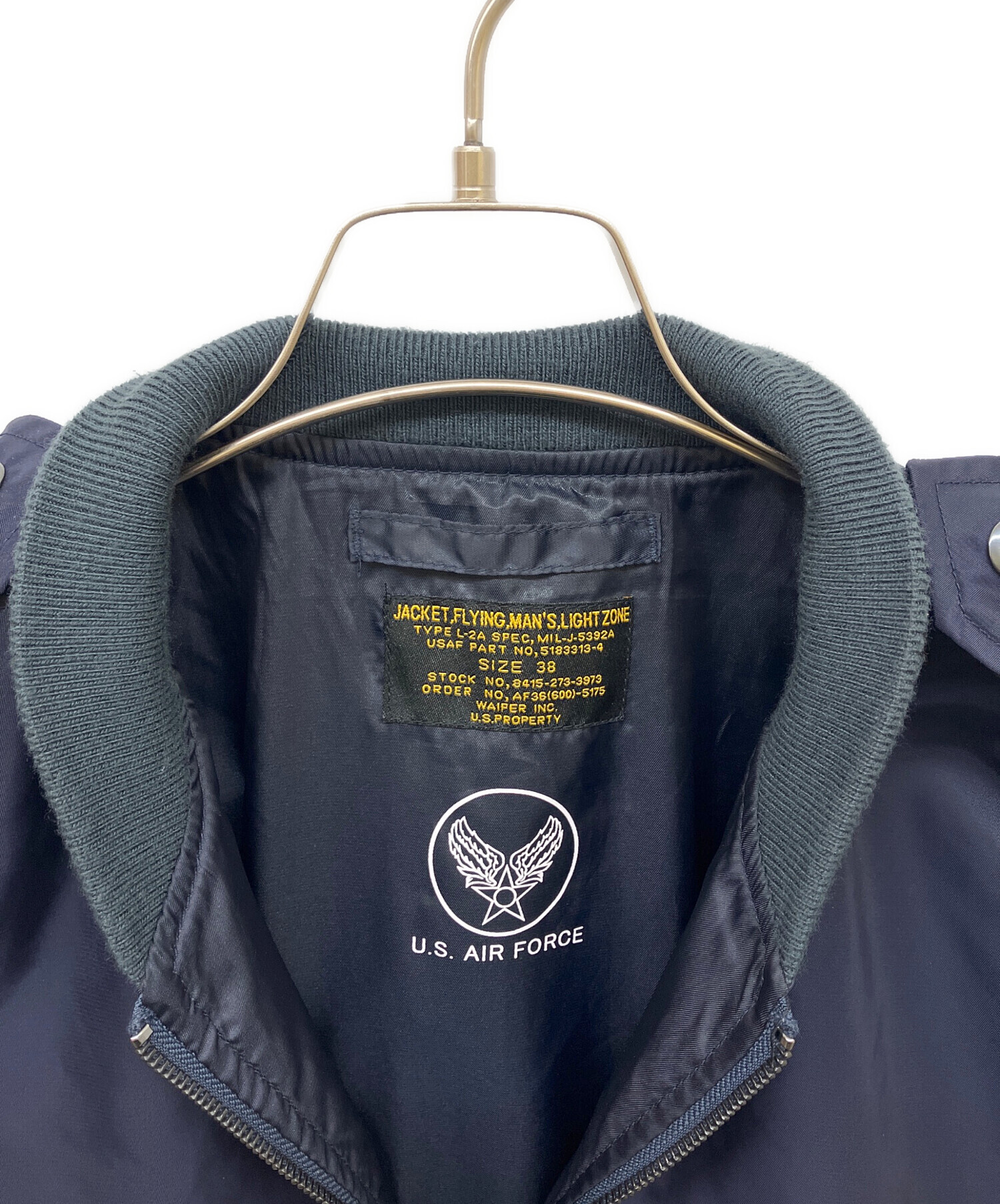 中古・古着通販】waiper (ワイパー) L-2A フライトジャケット ネイビー