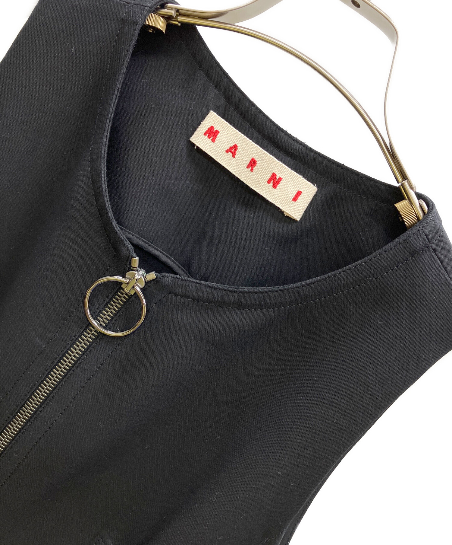 中古・古着通販】MARNI (マルニ) フロントジップノースリーブ