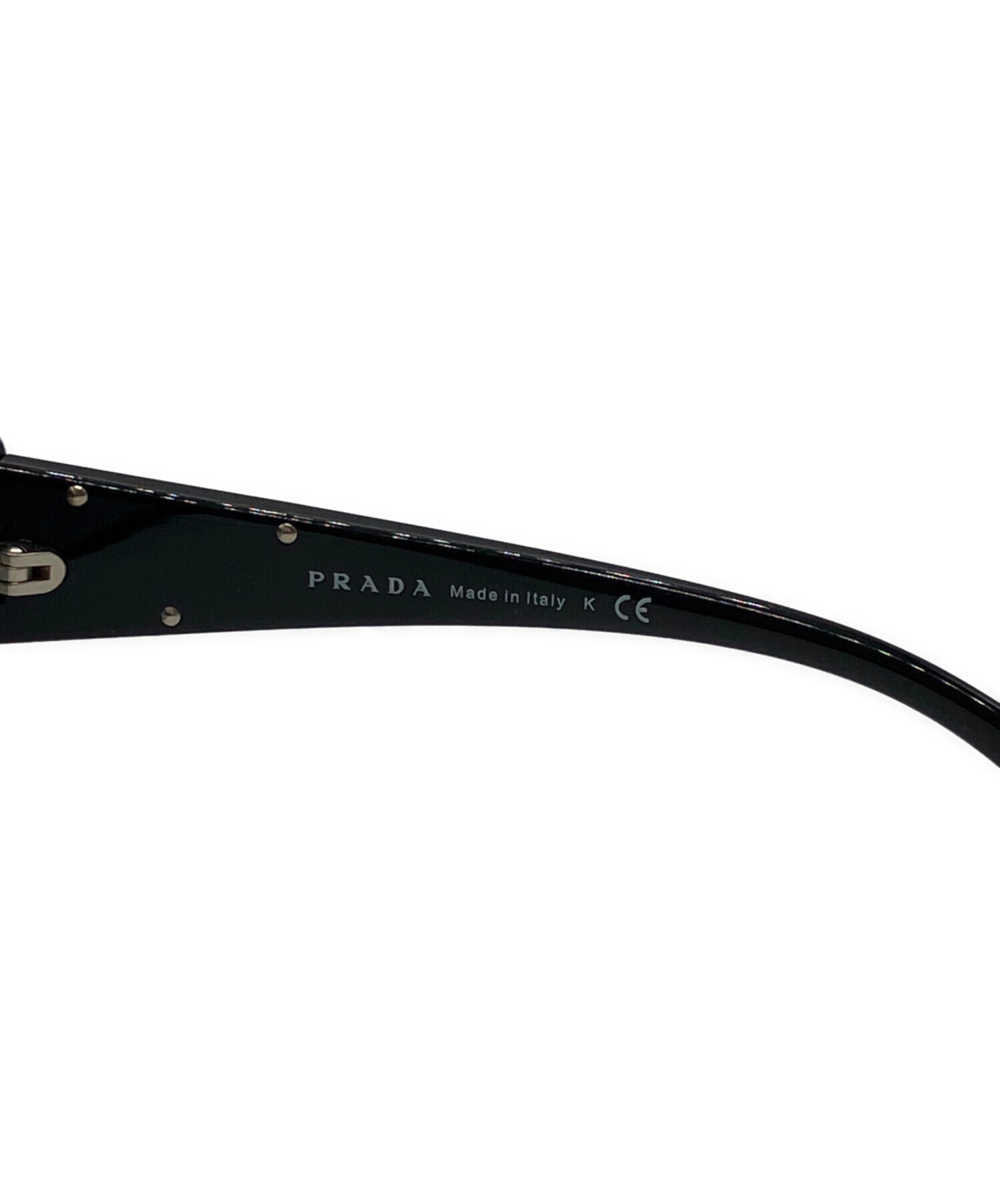 中古・古着通販】PRADA (プラダ) サングラス SPR27L ブラック サイズ