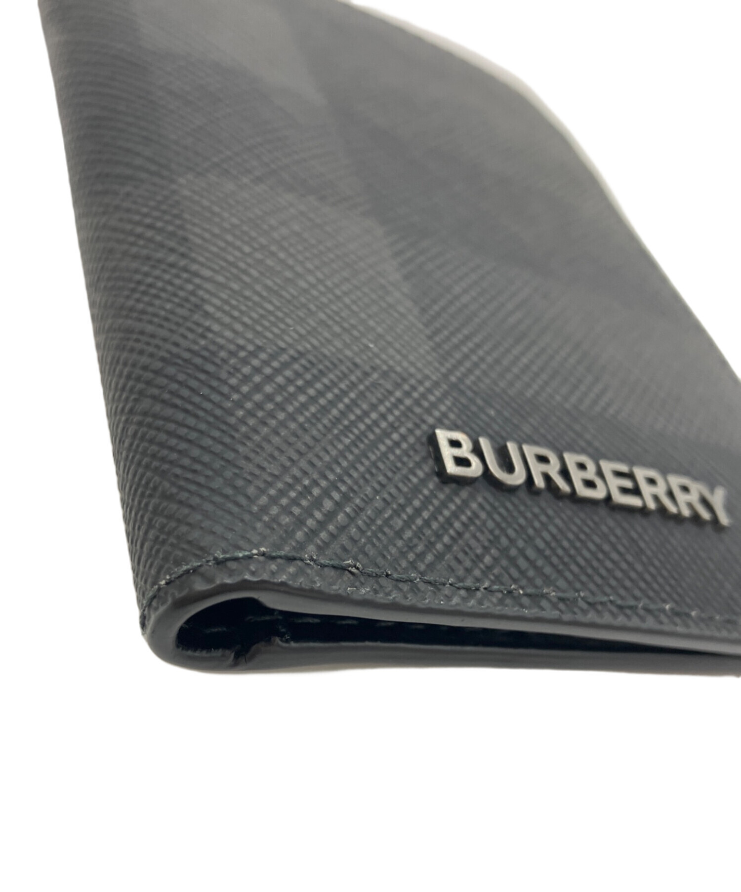 中古・古着通販】BURBERRY (バーバリー) カードケース ブラック