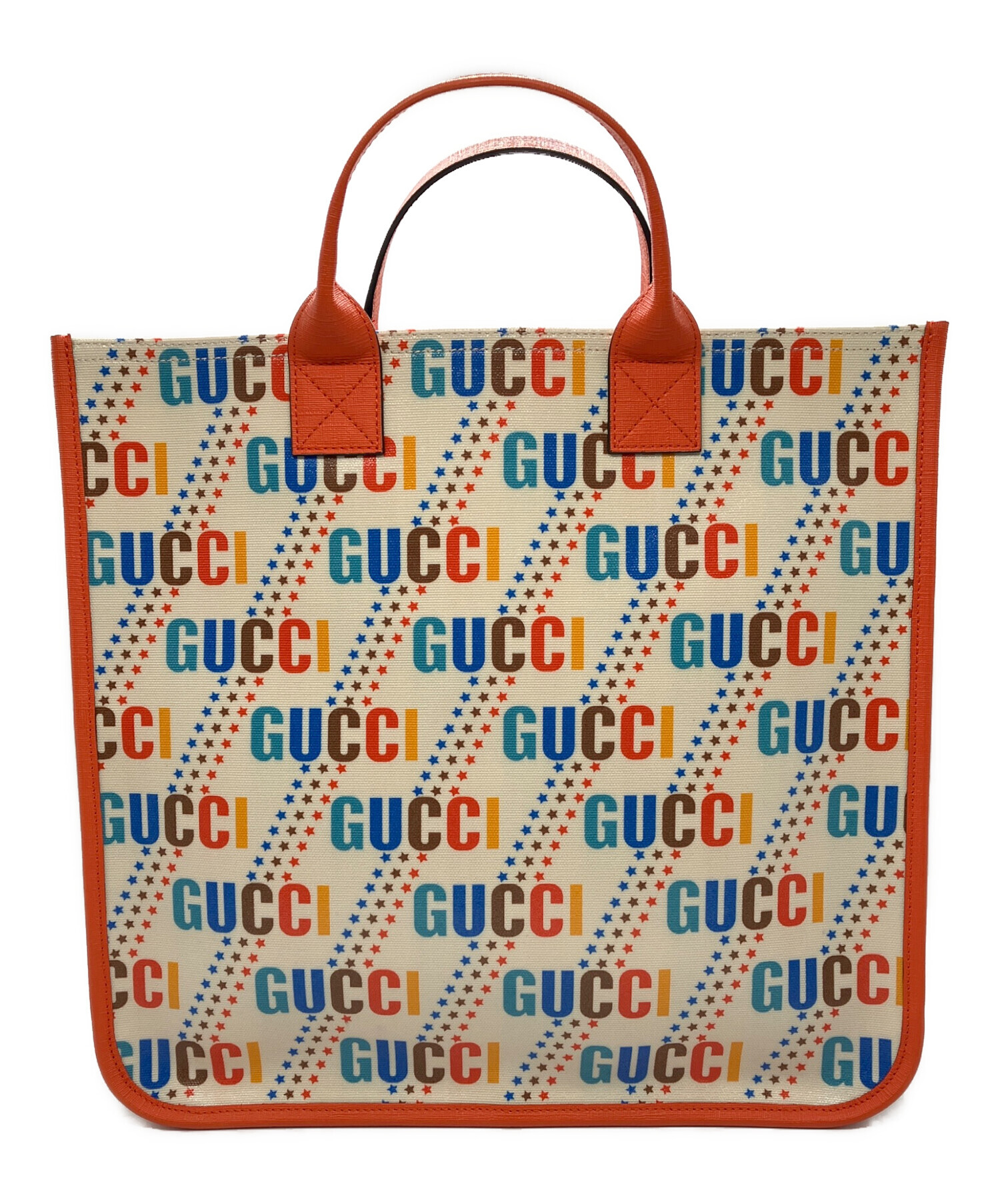 新品未使用　グッチ　チルドレン　トートバッグ 中古・古着通販】GUCCI (グッチ) チルドレンズトートバッグ オレンジ