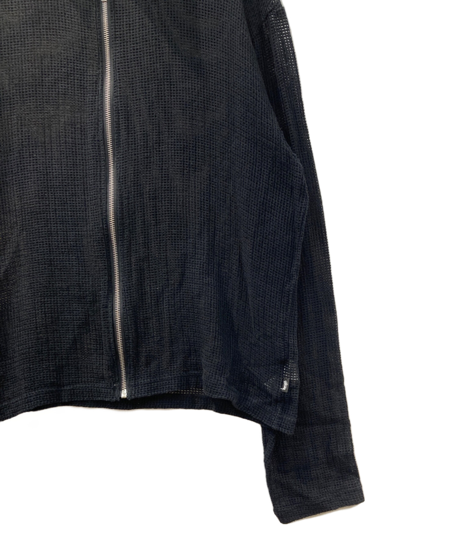 中古・古着通販】stussy (ステューシー) メッシュ ジップアップシャツ