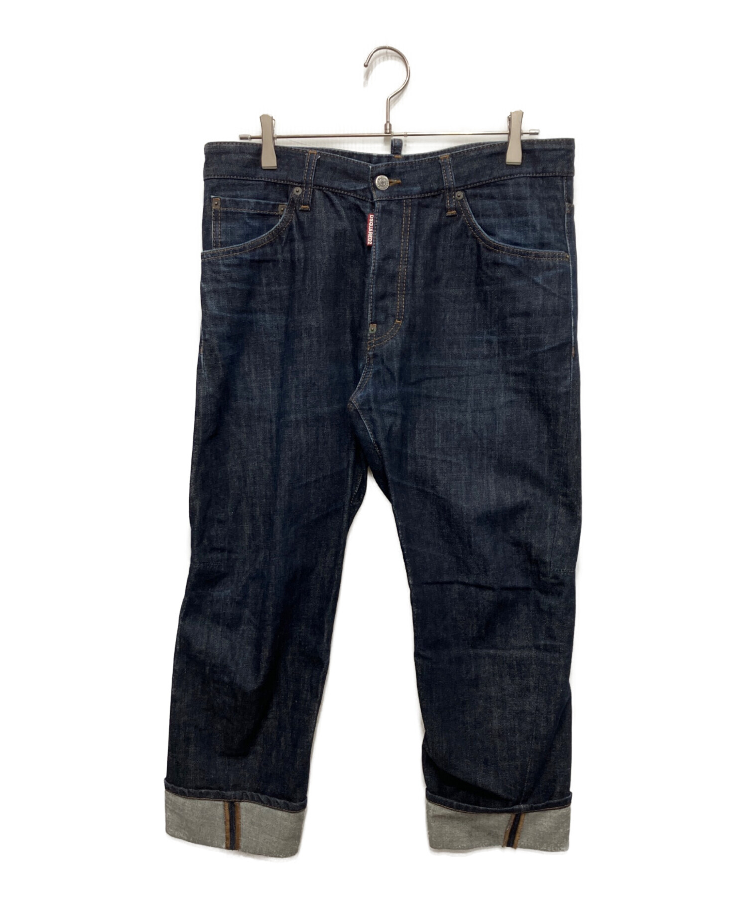 42-44相当　ロールアップ　新品未使用　DSQUARED2 クロップド　デニム 中古・古着通販】DSQUARED2 (ディースクエアード) クロップドデニム