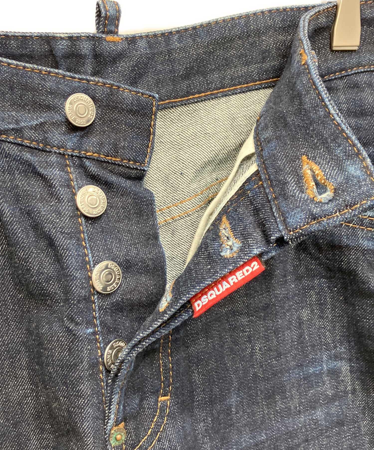 中古・古着通販】DSQUARED2 (ディースクエアード) クロップドデニム