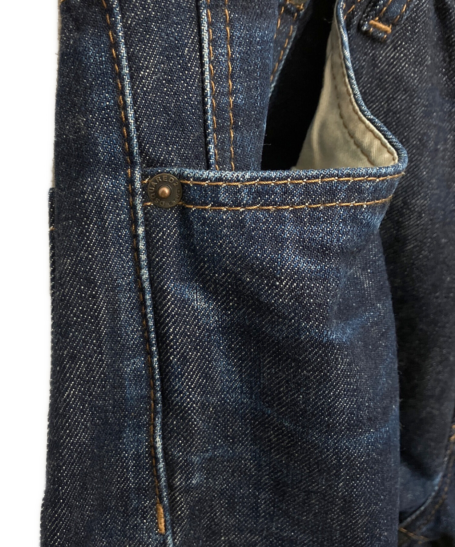 中古・古着通販】DSQUARED2 (ディースクエアード) クロップドデニム