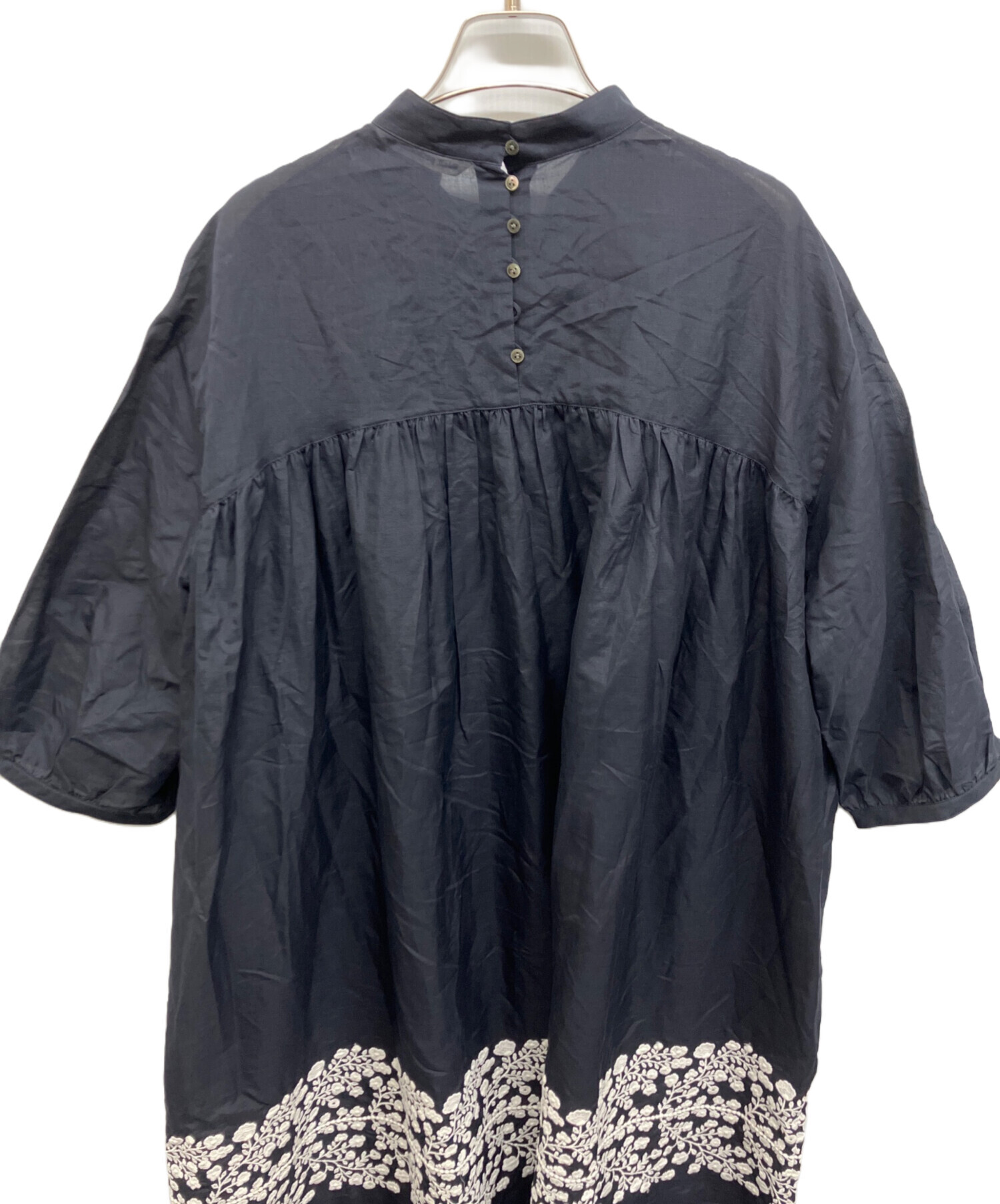 中古・古着通販】mina perhonen (ミナ ペルホネン) Floraleafギャザー