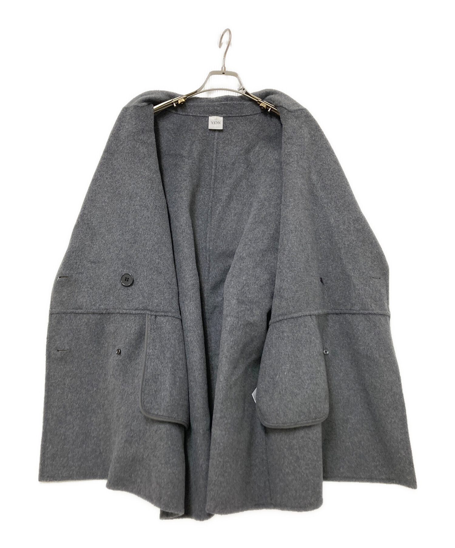 今期新品未使用　yenn(イエン) ダブルフェイスピーコート YENN（イェン） ダブル フェイス ピーコート / Pコート リバーコート