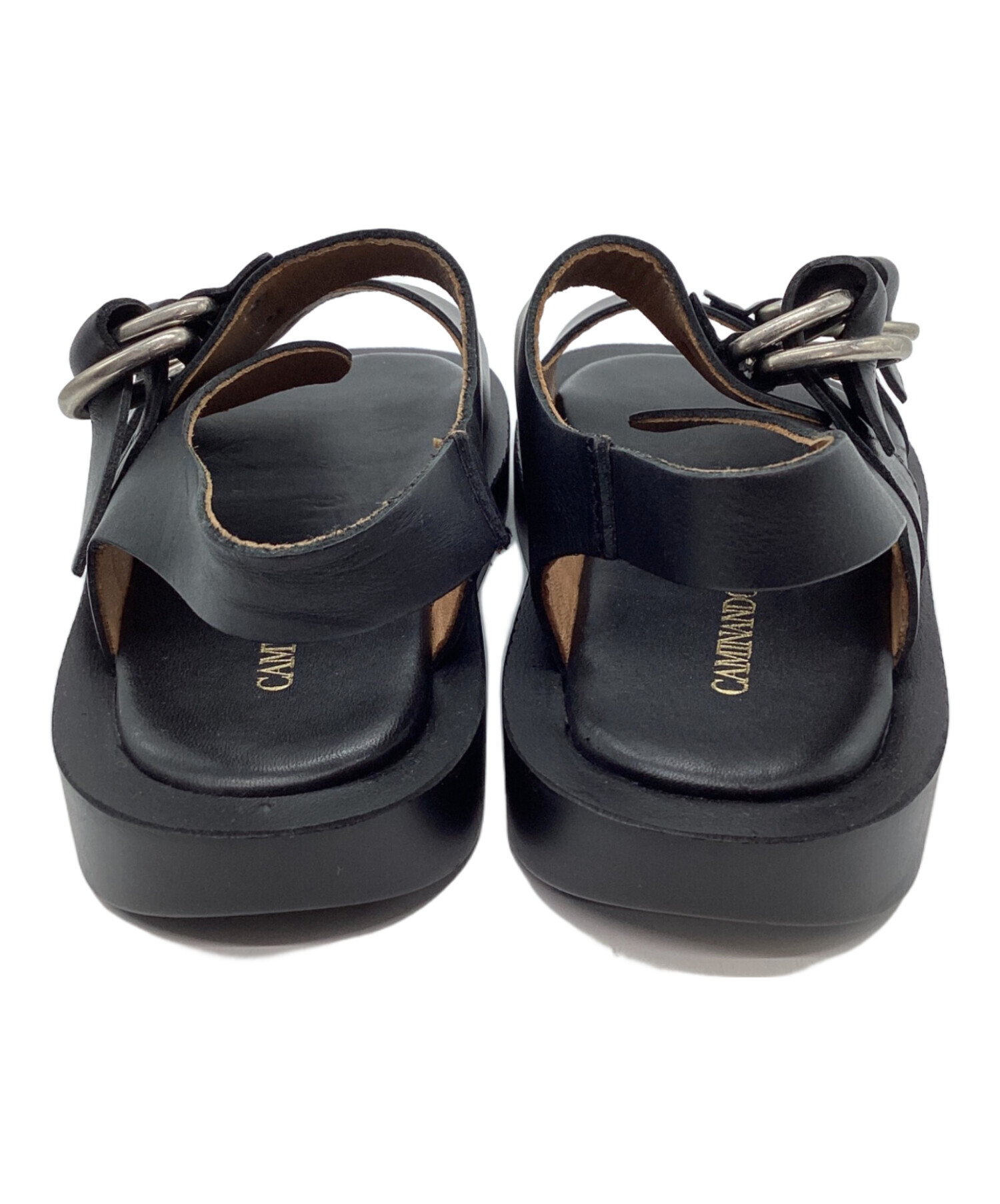 CAMINANDO DXOUBLE BACK SA サンダル36新品未使用未試着 中古・古着通販】Caminando (カミナンド) Caminando カミナンド DOUBLE