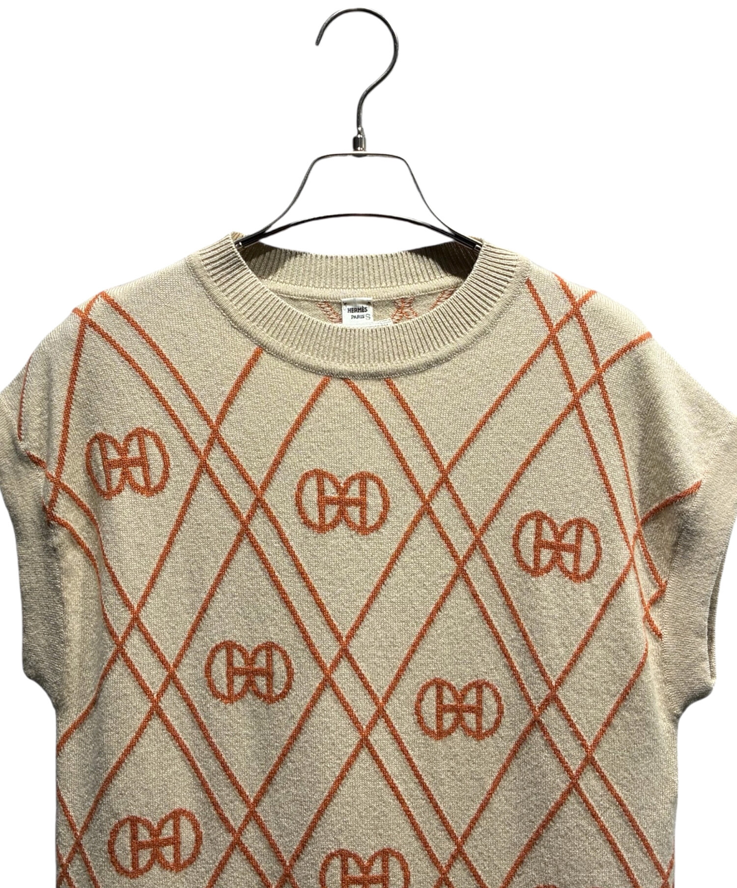 エルメス　ニット　ワンピース　HERMES カシミヤ100% 34 中古・古着通販】HERMES (エルメス) カシミヤ×シルク混ニット