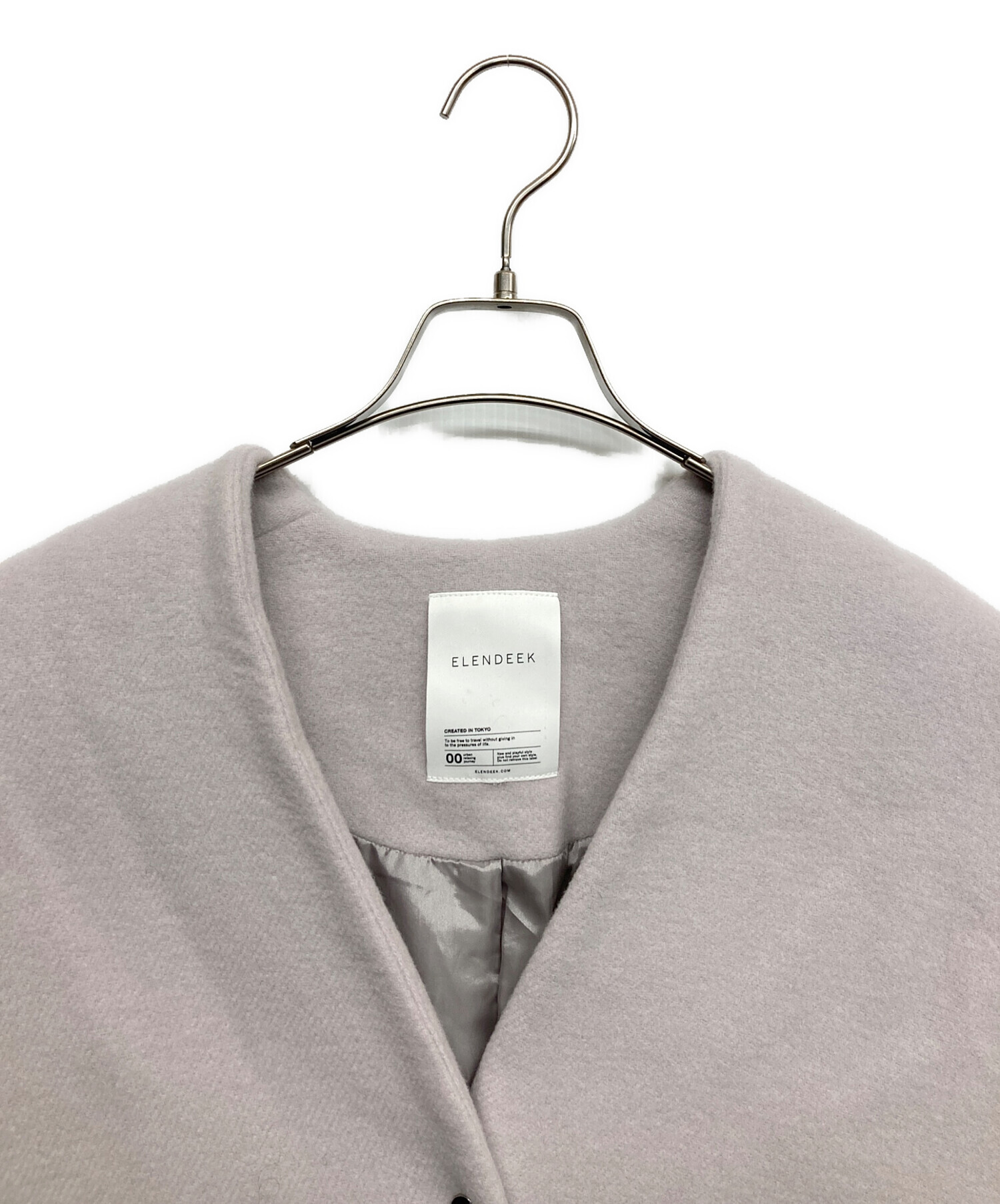 中古・古着通販】ELENDEEK (エレンディーク) フォルムショートウール