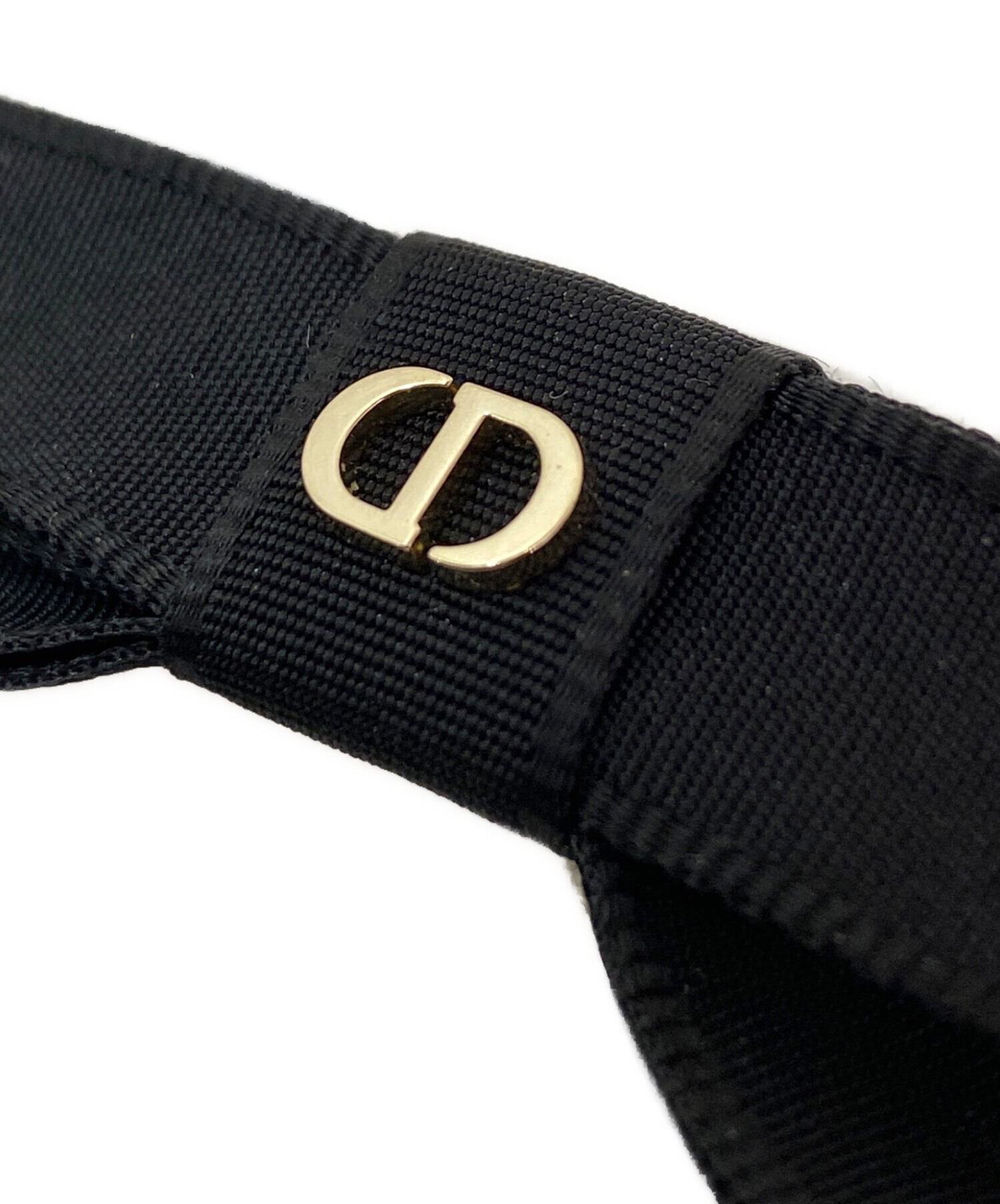 Dior Twist リボンバレッタ　未使用品 DIOR | Dior Twist リボンバレッタ テクニカル ファブリック