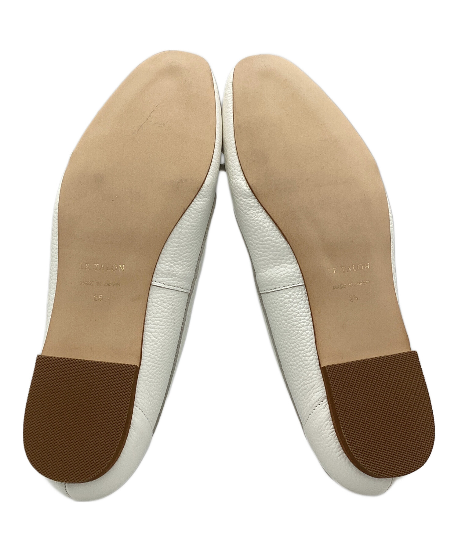 中古・古着通販】Le Talon (ル タロン) レザーキルトタッセルフラット