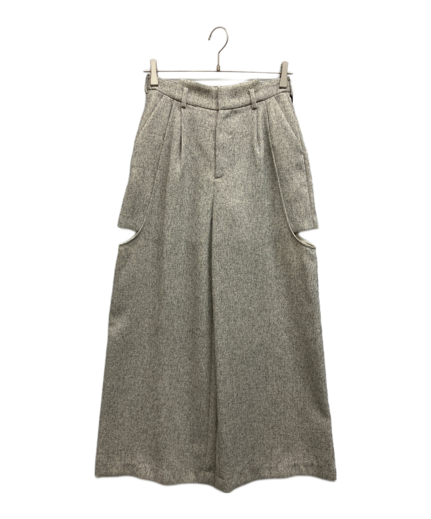 中古・古着通販】Ameri (アメリ) DEFORMATION SUMMER TWEED PANTS