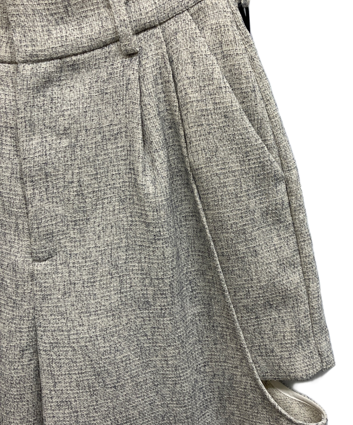 中古・古着通販】Ameri (アメリ) DEFORMATION SUMMER TWEED PANTS