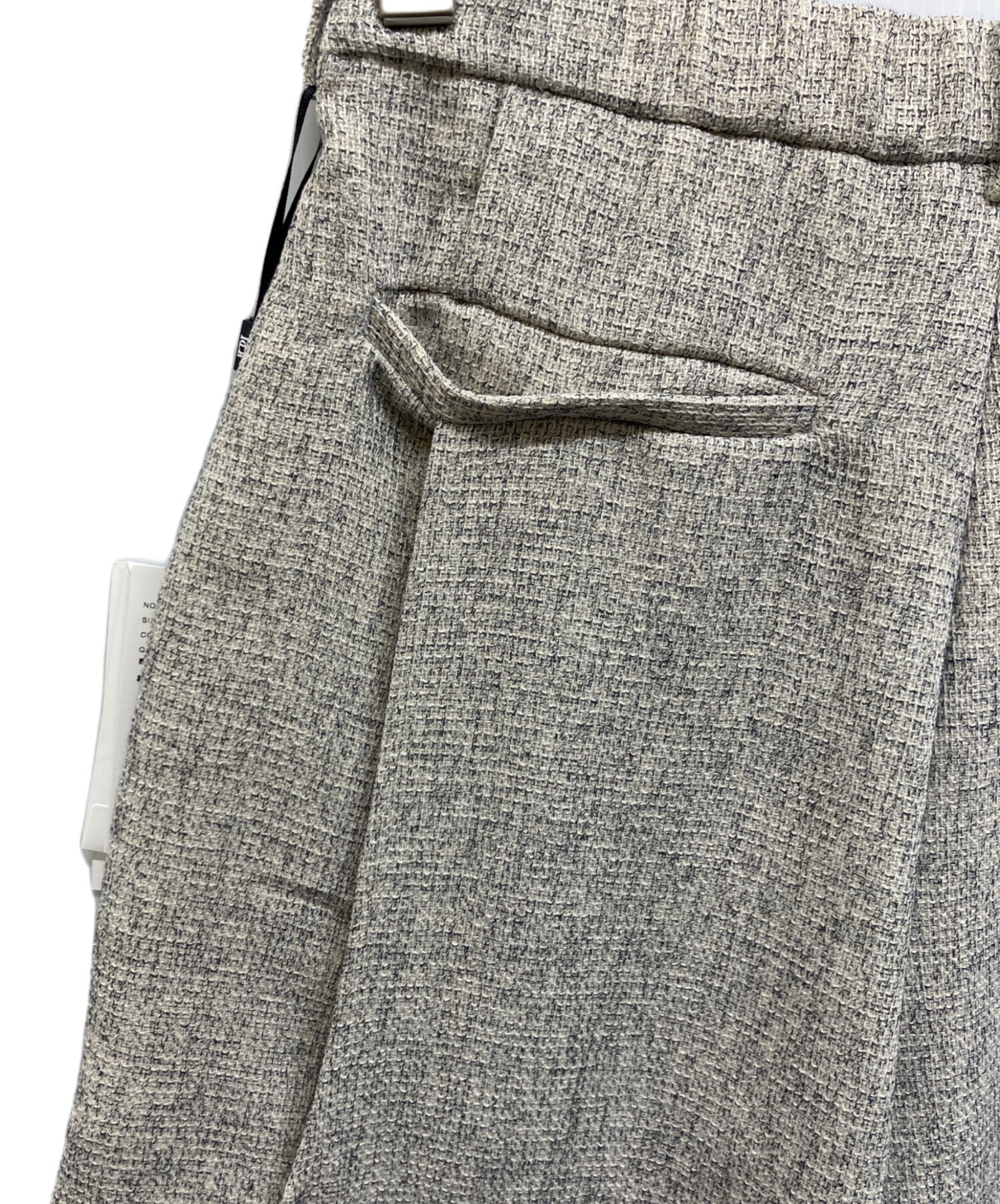 中古・古着通販】Ameri (アメリ) DEFORMATION SUMMER TWEED PANTS