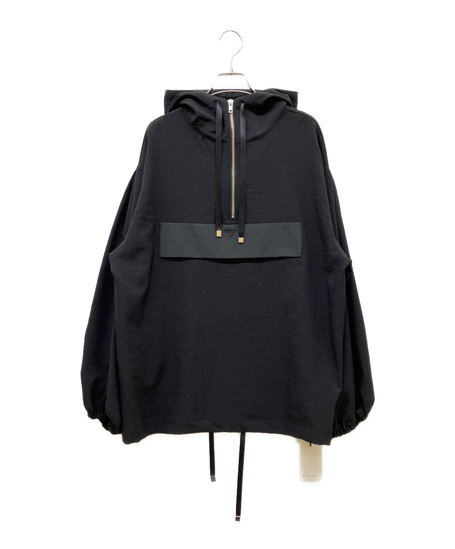 中古・古着通販】RIM.ARK (リムアーク) Anorak hoodie PO ブラック 