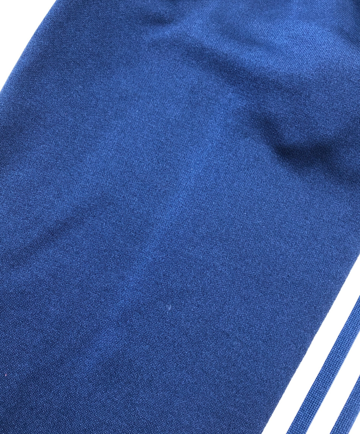 中古・古着通販】adidas (アディダス) フレアトラックパンツ ブルー