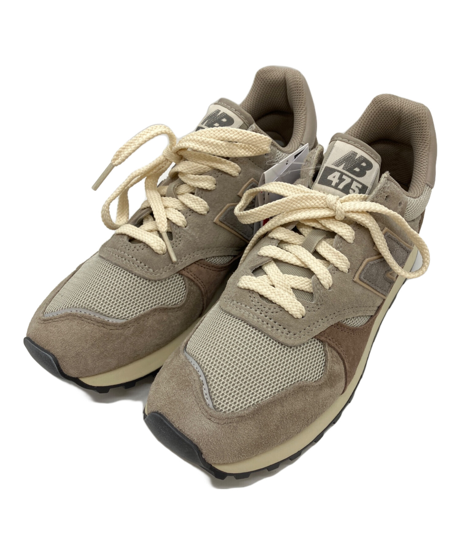 AURALEE オーラリー スニーカー 27cm ベージュ 【古着】【中古】【送料無料】 中古・古着通販】NEW BALANCE (ニューバランス) AURALEE (オーラリー