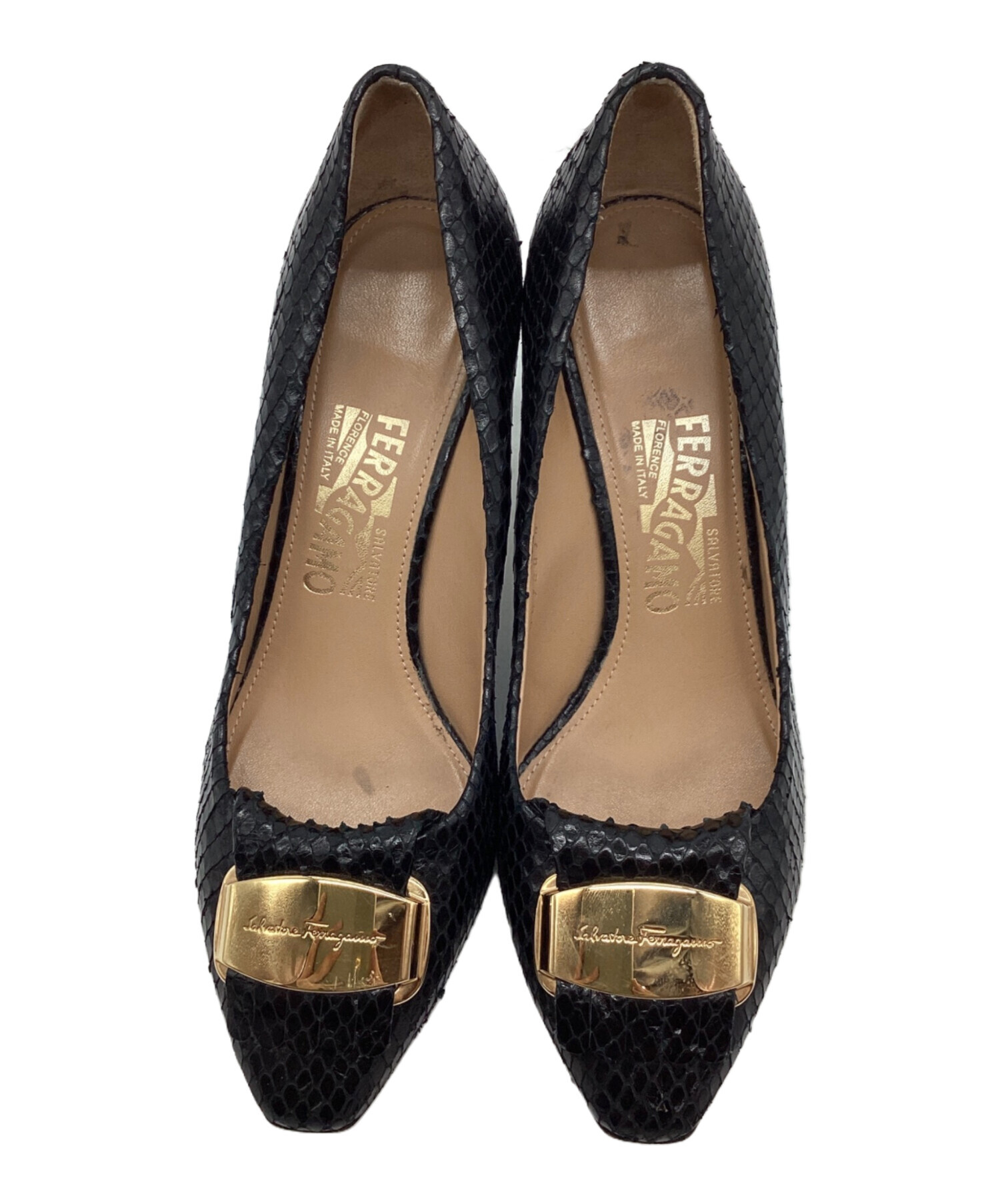 Salvatore Ferragamo サルバトーレフェラガモ クロップドパンツ レディース 【古着】【中古】 中古・古着通販】Salvatore Ferragamo (サルヴァトーレ フェラガモ