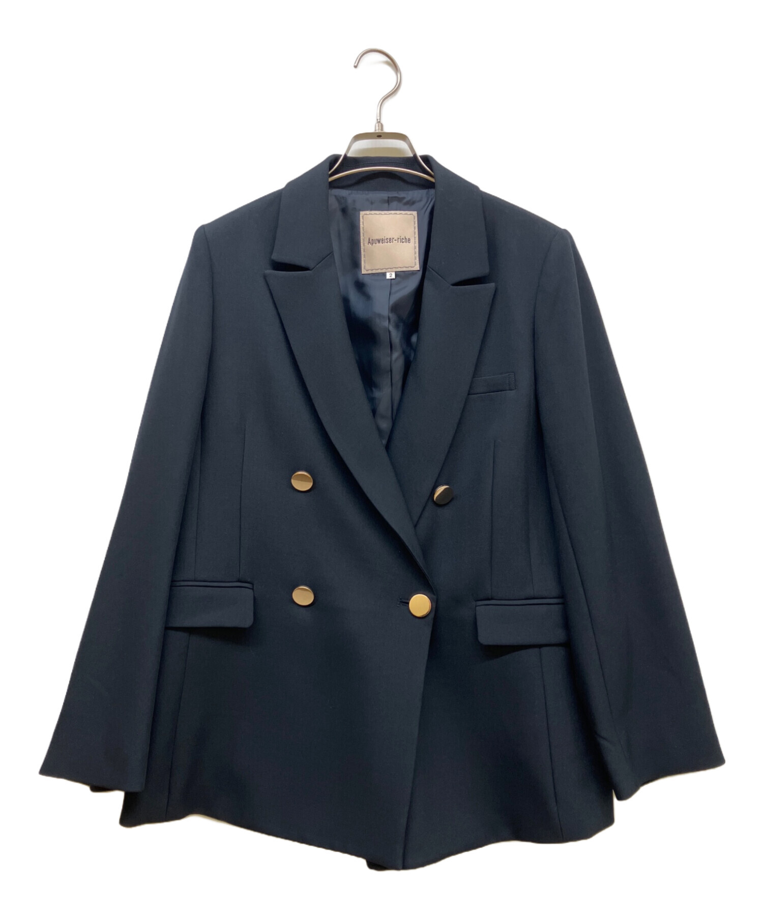 中古・古着通販】Apuweiser-riche (アプワイザーリッシェ) ダブル